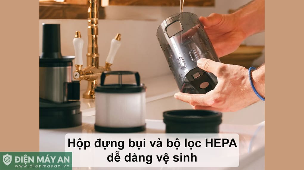 Máy hút bụi cầm tay Roborock H60 - Trắng